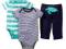 Carter's Carters 3 pk body i spodenki 18 m 86 cm