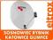 CZASZA/ANTENA TRIAX 80CM BIAŁA TD-78 TD-80 7395