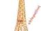 PUZZLE DREWNIANE wieża eiffla