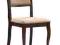 KRZESŁO DREWNIANE MZ-SC C.ORZECH KRZESŁA TKANINA