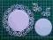 (gosia) SCRAPKI ZESTAW RAMKI AŻUR PIĘKNE KOŁO