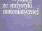 Bartoszewicz - Wykłady ze statystyki matematycznej