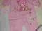 NOWY Śpioch+Kaftanik NAPY róż- 56*Wyprawka