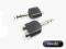 rozgałęziacz duży jack 6,3 / 2x gn RCA chinch