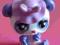 Littlest Pet Shop LPS Figurka miś w ubranku