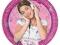 Talerzyki Violetta 8 szt. urodziny violeta 6677