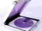 ETUI NA 24 CD/DVD ALUMINIUM Z SZYBKA VIOLET