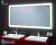 LUSTRO PODŚWIETLANE 500 DIODAMI LED 140x70 cm RING