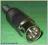 Wtyk DIN 5pin 5p na kabel __ wys24h FVAT(0619)