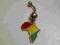 Kolczyk kolczyki do pępka piercing RASTA AFRYKA