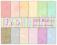 Pastel - zestaw papierów 30x30cm