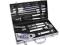 FUNKCJONALNY ZESTAW DO GRILLA 17 CZĘŚCIOWY WALIZKA