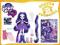 MLP PONY EQUESTRIA GIRLS LALKA RARITY + AKCESORIA