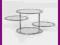 PRAKTYCZNY stolik kawowy ława SZKŁO CHROM metal @@