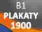 PLAKATY B1 1900szt -offset- PROJEKT I WYSYŁKA 0 zł