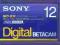 Digital Betacam SONY 12min BCT-D12 WaWa SKLEP FVAT