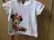 śliczna bluzeczka Disney Minnie 6-9m 74 cm