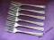 HEFRA = Widelczyki DESEROWE stainless SATURN 6 szt