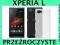 Etui gumowe CRYSTAL Sony XPERIA L +folia