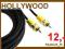 HOLLYWOOD PRO-VD1 - KANAŁOWY VIDEO 1 METR RCA