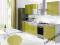 MEBLE KUCHENNE KUCHNIA TAFLA OLIWKA /SREBRO 2,60 M