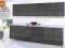 MEBLE KUCHENNE KUCHNIA COSTA RICA ZEBRA GRAFIT MDF