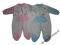 ŚLICZNY PAJACYK KOMBINEZON dla chłopca r. 68  *