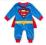 Superman pajacyk supermen 68 bawełna kombinezon