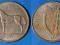 Irlandia 1/2 Crown 1954 rok od 1zł i BCM