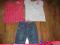 zestaw reserved 116-122 spodenki koszulki