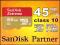 64GB 45MB/s SanDisk EXTREME MICRO SDXC CLASS10 +AD