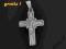 16 KRZYŻYK ZE SREBRA 925 JEZUS CHRYSTUS + GRAWER