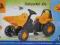 JEŹDZIK TRAKTOR NA PEDAŁY ŁADOWARKA JCB ROLLY TOYS