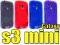 042 Etui | Samsung Galaxy S3 mini | +2xFOLIA i8190