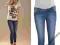 MAMA LICIOUS Shelly RYBACZKI CIĄŻOWE jeansowe 28-M