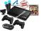 PS3 500GB+2MOVE+2PAD+ŁAD+EYEPET I PRZYJACIELE W-WA