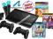 PS3 500GB+2x MOVE+2x PAD+EYE+3 SUPER GRY! 4CONSOLE