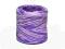 Rafia sznurek wstążka dwukolorowa 5m  fiolowa
