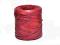 Rafia sznurek wstążka dwukolorowa 5m bordo-czerwie