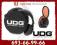 UDG Ultimate Headphone Bag Black/ Grey Stripe