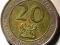 3. KENIA 20 SHILLINGS 1998