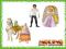 WESELE ŚLUB Roszpunki Disney X5113 Mattel