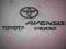 EMBLEMAT KLAPY TOYOTA AVENSIS VERSO '09 KOMPLET