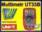 MULTIMETR CYFROWY UT33B  UT-33B GWARANCJA 24 m-ce!