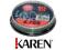 DVD-R Platinum 4.7 GB 16x (cake 10szt.) od Karen