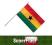 FLAGA FLAGI GHANA 40x30 cm GHANY
