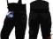TEKSTYLNE SPODNIE Z SZELKAMKI CZARNE ATV QUAD