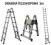 STABILNA DRABINA TELESKOPOWA PRZEGUBOWA 5 M