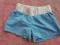 spodenki lazurowe super stan !!! 140/146