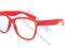 OKULARY NERDY zerówki WAYFARER NERDY KUJONKI
